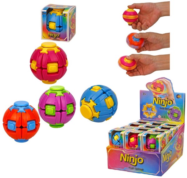 Ninjo Push-Spinner (Sortiert)