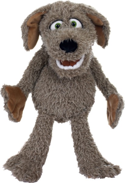 Living Puppets Handpuppe Locke der kleine Hund 45 cm