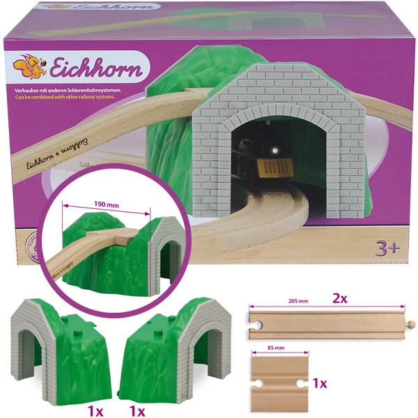 Eisenbahn-Set Tunnel