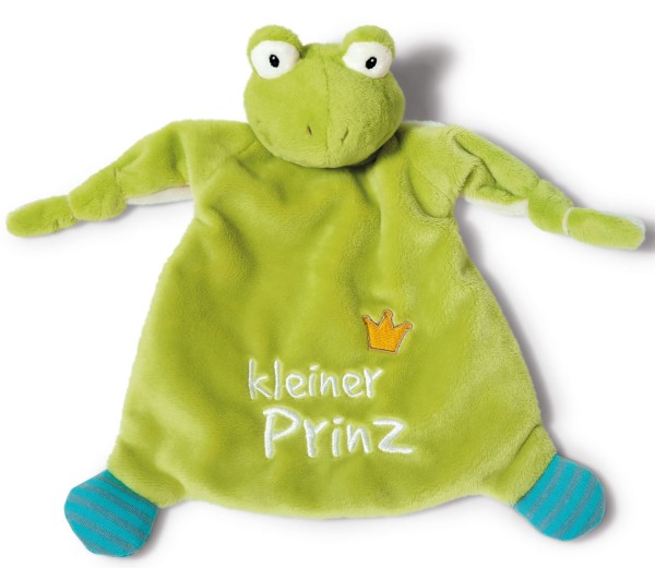 Schmusetuch Frosch Kleiner Prinz (Grün)