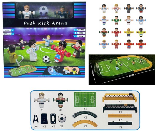 Push Kick Arena Tischfußballspiel (Sortiert)