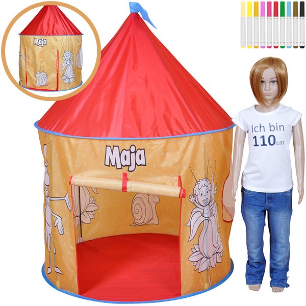 Color My Tent Spielzelt Biene Maja zum Bemalen