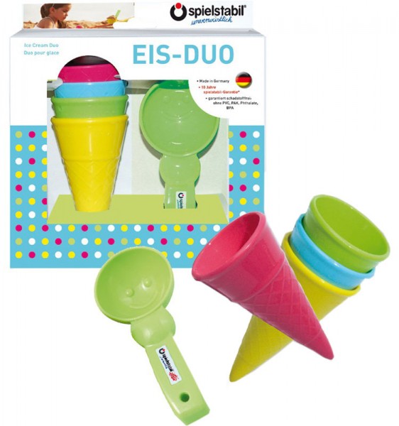 5-teiliges Sandspielzeug Eis-Duo Fashion