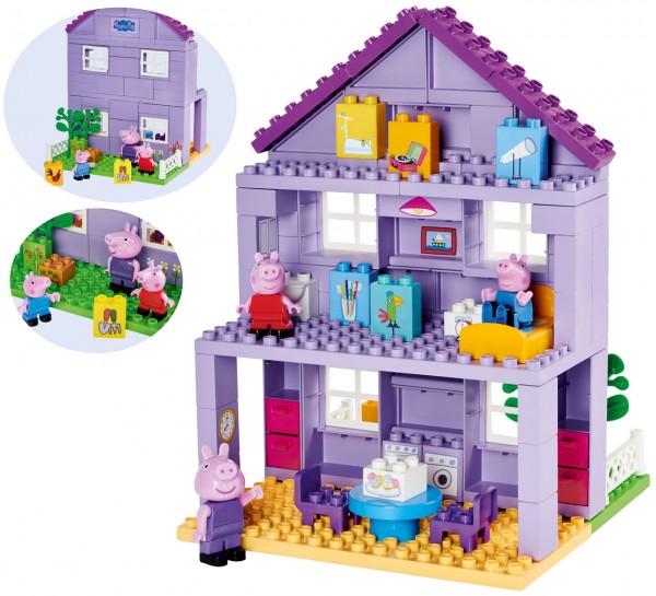PlayBIG Bloxx Peppa Pig Großvaters Haus (Lila)