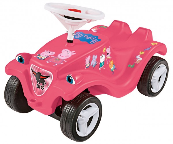 Bobby Car Classic Peppa Pig mit Flüsterreifen (Rosa)