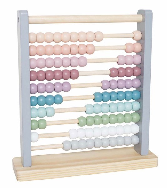 Rechenschieber Abacus aus Holz
