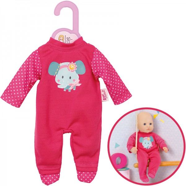 Dolly Moda Strampler Elefant 30 - 36 cm (Pink)