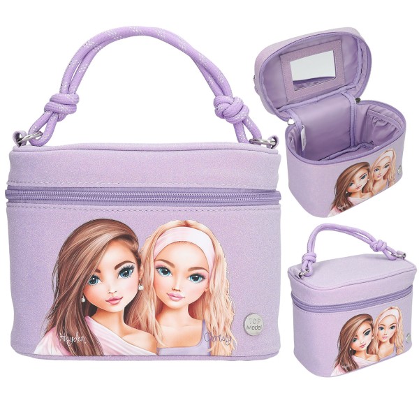 TOPModel Kosmetikköfferchen Beauty and Me mit Glitzer (Flieder)