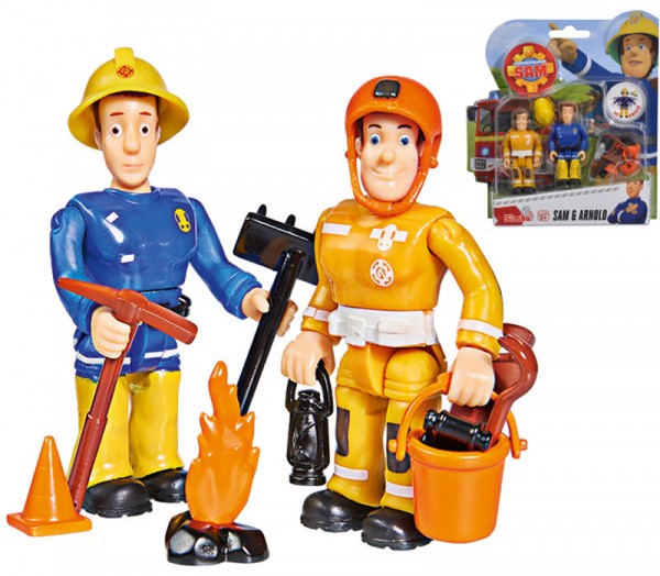 Feuerwehrmann Sam 2er Figuren-Set Sam und Arnold