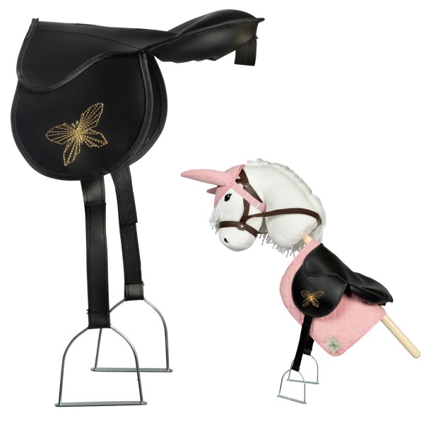 Hobby Horse Zubehör Sattel (Schwarz)