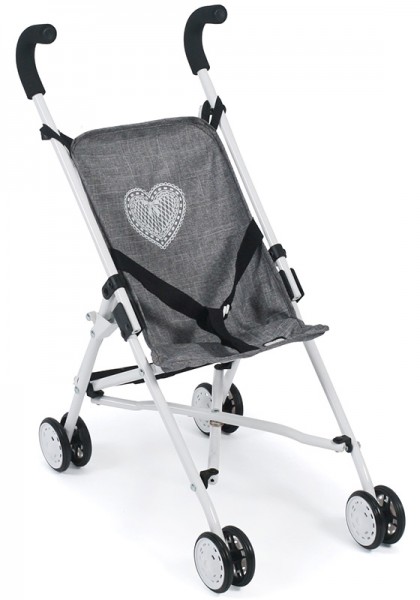 Puppenbuggy Roma (Jeans Grey)