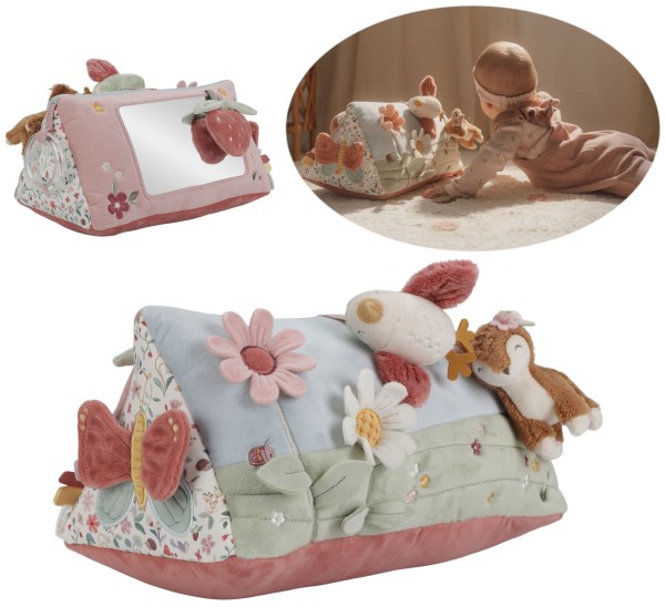 Großes Motorik Kissen Fairy Garden (Rosa)