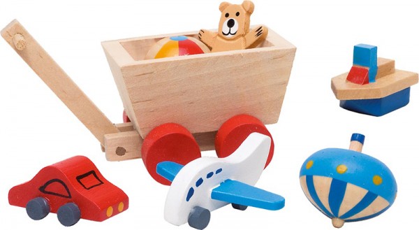 7-teilige Puppenhaus-Accessoires Kinderzimmer