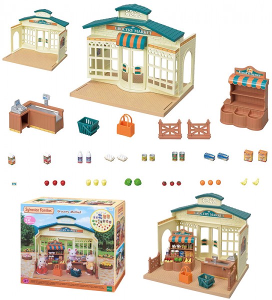 Sylvanian Families Supermarkt Grocery Market