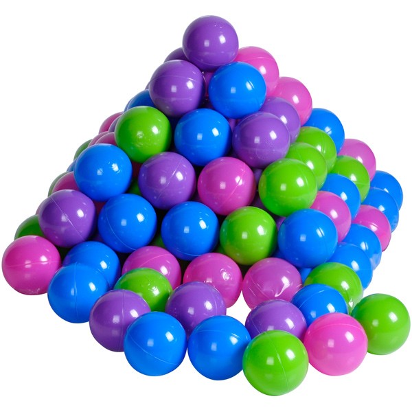 100 Spielbälle im Netz (Softcolors)