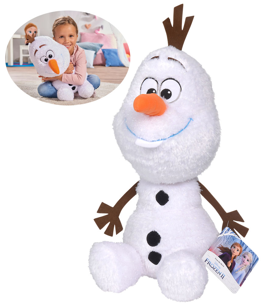 Disney Die Eiskönigin Olaf Plüschtier mit Weihnachtsmann Mütze 20 cm NEU 