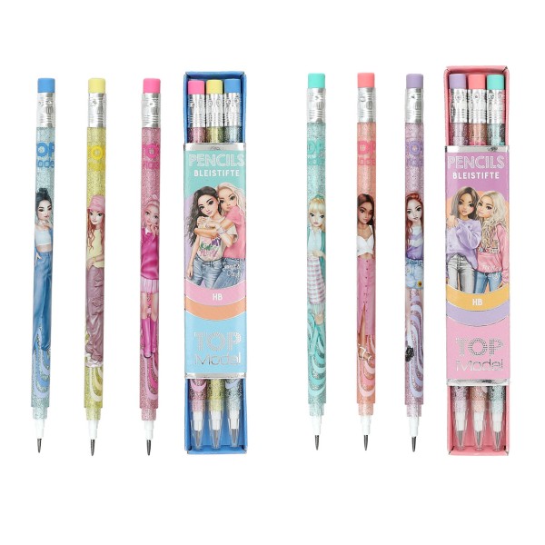 TOPModel Push Pencil Steckbleistifte 3er-Set (Sortiert)