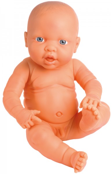 Babypuppe anatomisch korrekt Junge 42 cm (Hellhäutig)