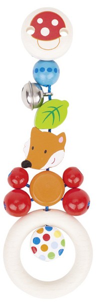Clipfigur Fuchs aus Holz