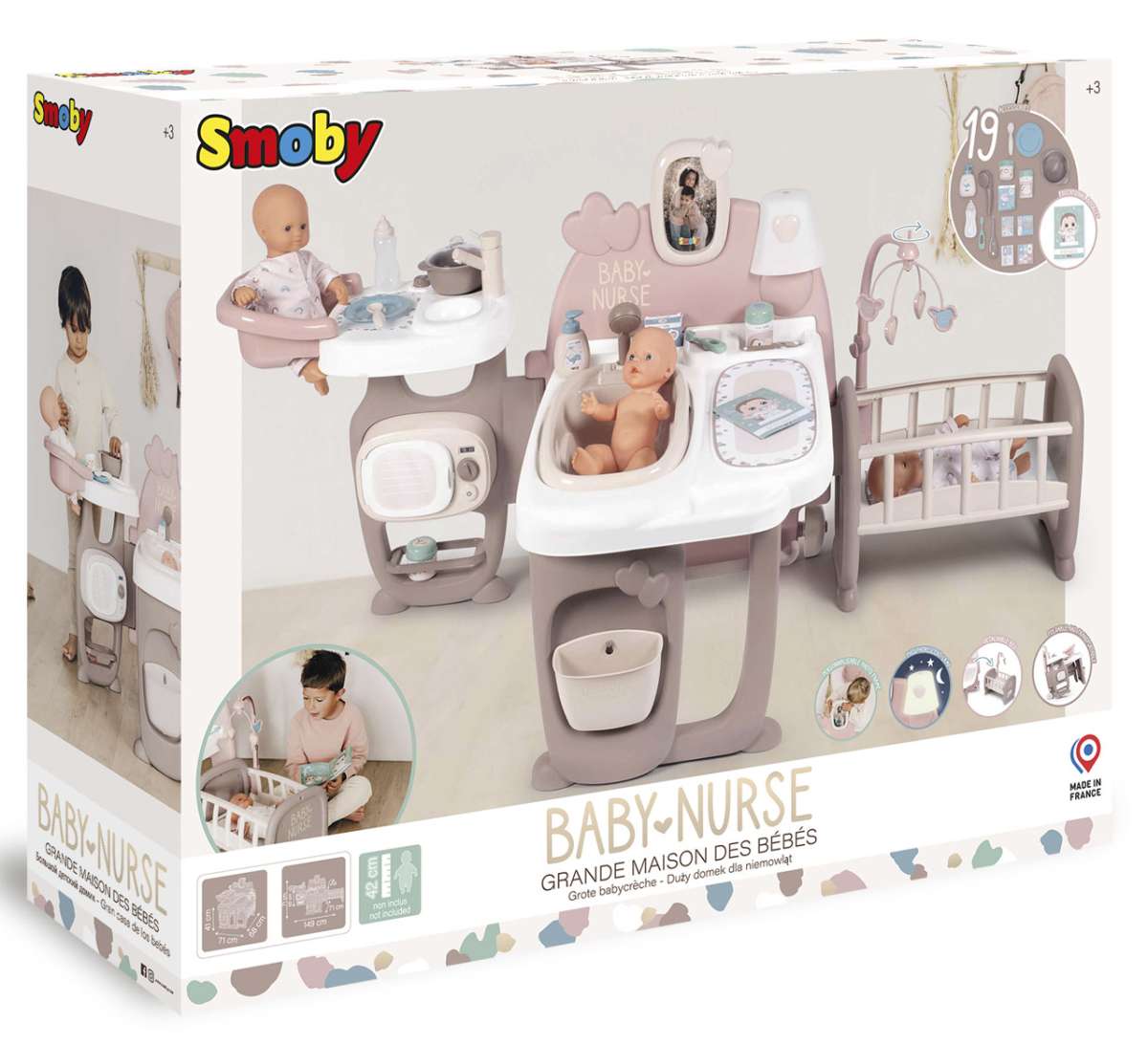 Baby nurse smoby top