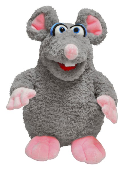 Living Puppets Handpuppe Klette die Maus 37 cm