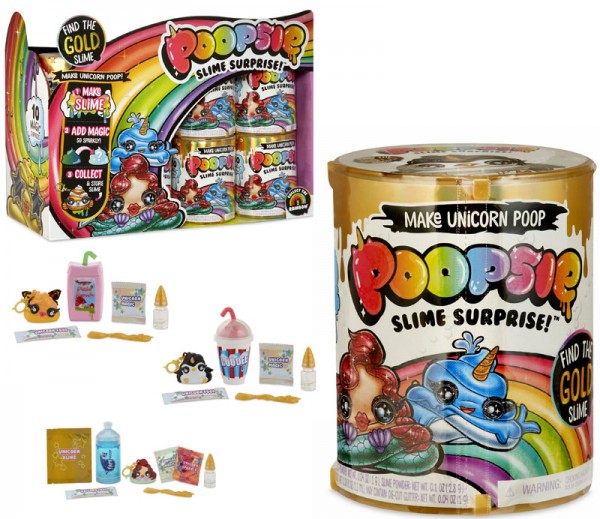 Poopsie Slime Surprise Poop Packs Gold Edition (Sortiert)