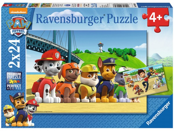 Kinderpuzzle Paw Patrol, Heldenhafte Hunde ab 4 Jahren