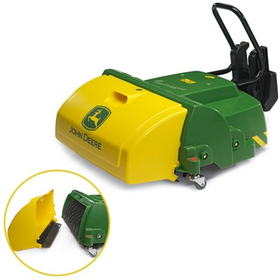 RollyTrac John Deere Sweeper (Grün)