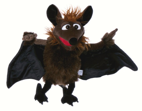 Living Puppets Handpuppe Gaston die Fledermaus 60 cm