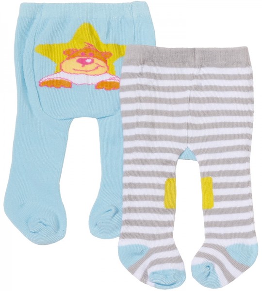 Baby Born Strumpfhosen-Set 43 cm (Blau-Grau)