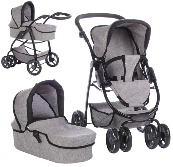 Puppenwagen Coco 2in1 (Stone)