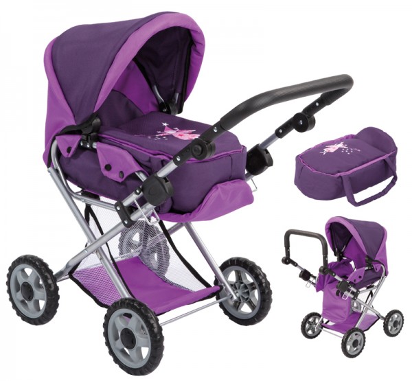 Mein erster Puppenwagen Maxi (Lila)