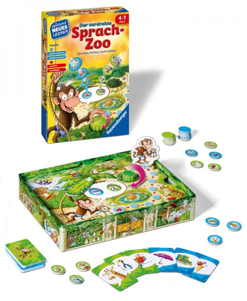 Kinderspiel Der verdrehte Sprach-Zoo