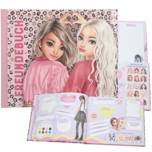TOPModel Freundebuch Leoheart