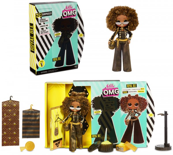 L.O.L. Suprise Top Secret Serie 1 Fashionpuppe Royal Bee (Gold)