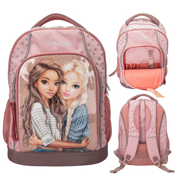 TOPModel Schulrucksack Dots (Rosa)