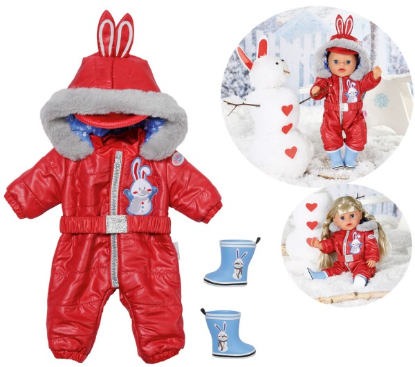 Baby Born Kindergarten Schneeanzug 36 cm (Rot)