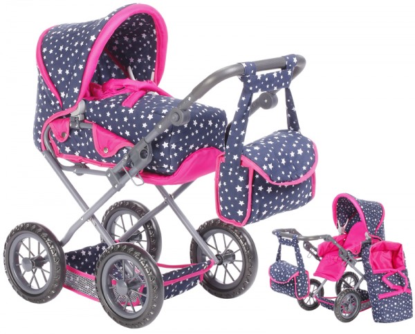 Puppenwagen Ruby (Star Blue)
