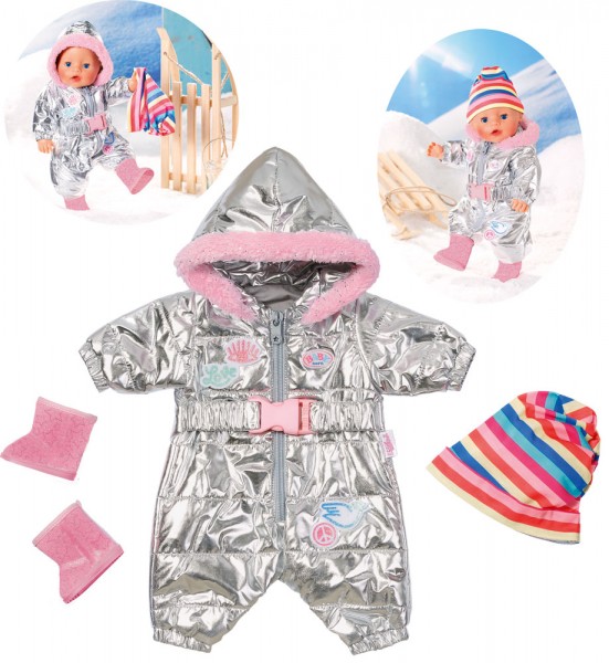Baby Born Trend Schneeanzug 43 cm (Silber)