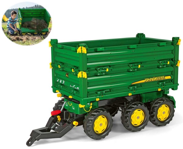 RollyTrailer John Deere Anhänger Multi 3-achsig (Grün)