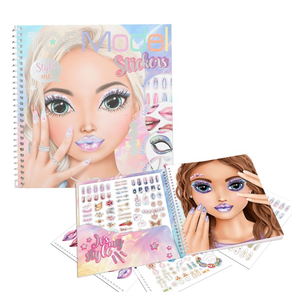 TOPModel Dress Me up Face Stickerbook