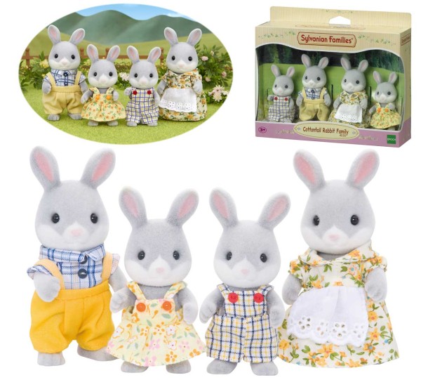 Sylvanian Families Waldkaninchen Familie