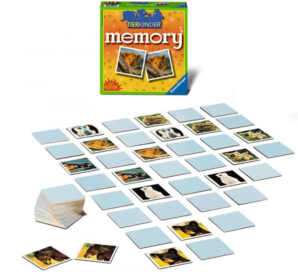 Tierkinder Memory
