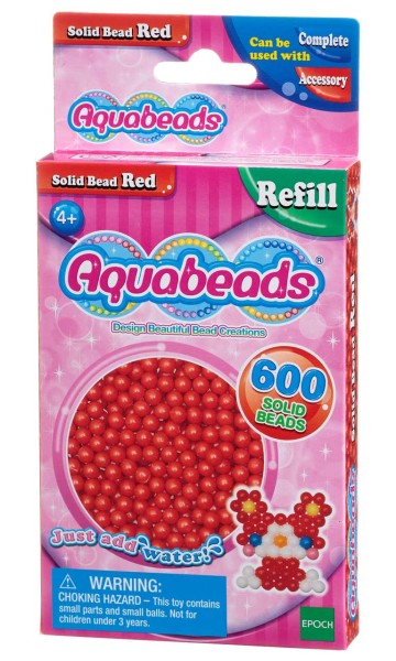 Aquabeads Rote Perlen Refill-Set