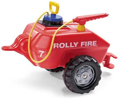 RollyTrailer Anhänger RollyFire Wassertanker mit Spritze (Rot)