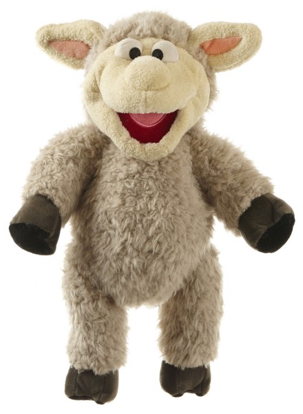 Living Puppets Handpuppe Wolle das Schaf 40 cm