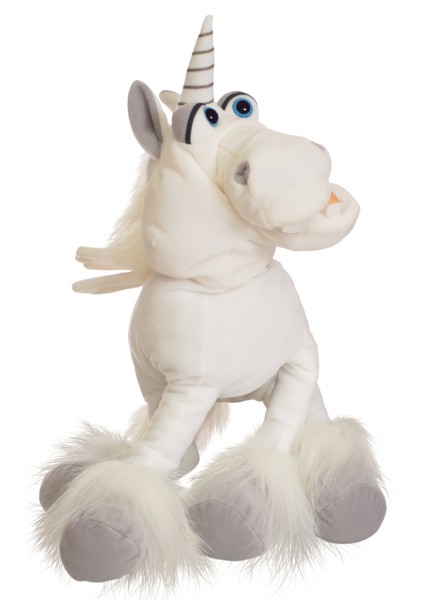 Living Puppets Handpuppe Elke das Einhorn 46 cm