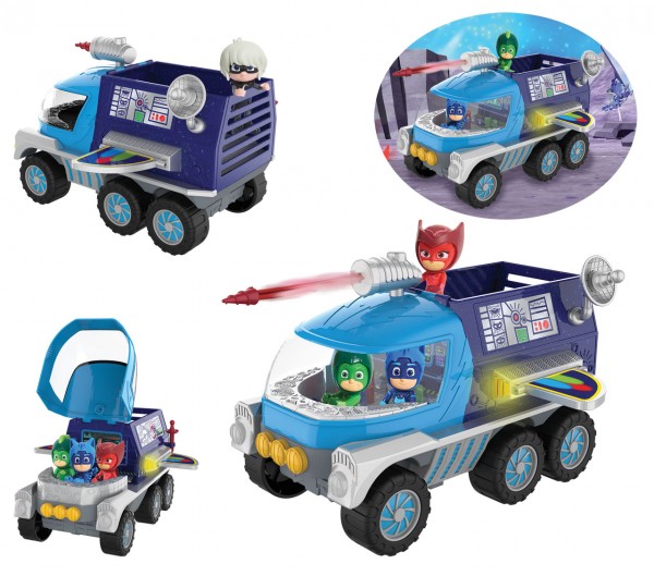 PJ Masks Moon Rover Mondfahrzeug mit Catboy Spielfigur