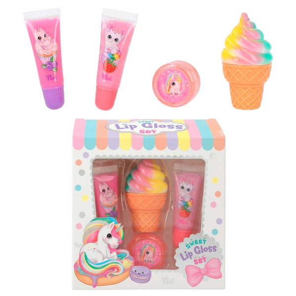 Ylvi Lipgloss Set Einhorn