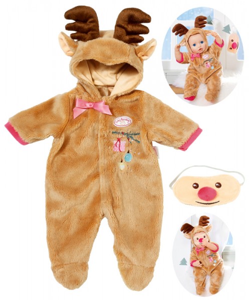 Baby Annabell Deluxe Set Rentier Gr. 43 - 46 cm (Braun)